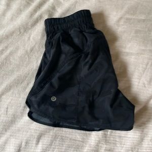 Lululemon track that high rise shorts